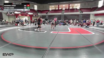 125 lbs Semifinal - McKenna Likert, Searcy High School vs Sayben Owen, Perry Girls Wrestling Club