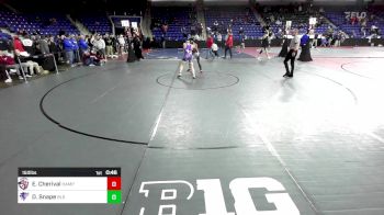 150 lbs Consi Of 32 #2 - Ezekiel Cherival, Hampden Charter East vs David Snape, Boston Latin