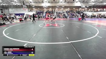 131 lbs Cons. Round 6 - Hania Halverson, Colorado Mesa vs Jill High, York University