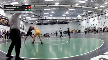 285 Freshman/Soph 1st Place Match - Andrew Vanscoy, Baldwin Wallace vs Peyton Long, Trine