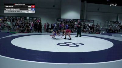 110 lbs 7th Place Match - Lily Dizon, Vasky Bros\Pitman Wrestling Club vs Nixie Schooler, Juneau Youth Wrestling Club Inc.