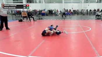 81 lbs Round Of 32 - Deagan Thurlow, Maine Hammahs vs Nikos Sevastos, New England Gold WC