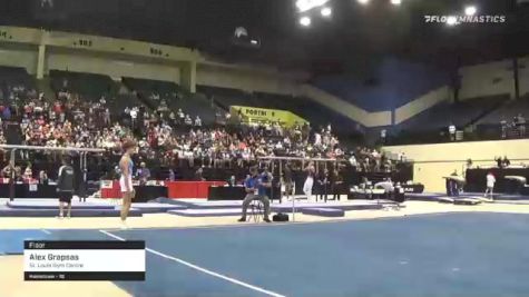 Alex Grapsas - Floor, St. Louis Gym Centre - 2021 USA Gymnastics Development Program National Championships