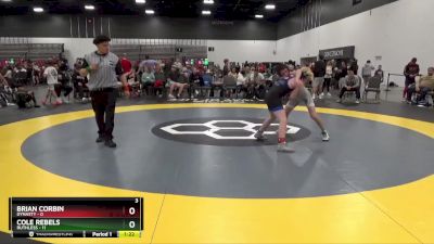 105 lbs Placement Matches (8 Team) - Brian Corbin, Dynasty vs Cole Rebels, Ruthless