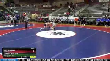 6A 120 lbs Semifinal - Zayne Lewis, Heritage vs Austin Ireland, Bentonville West