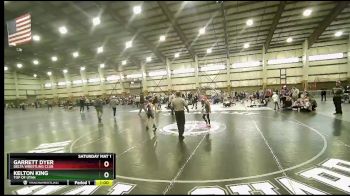 75 lbs Cons. Round 3 - Garrett Dyer, Delta Wrestling Club vs Kelton King, Top Of Utah