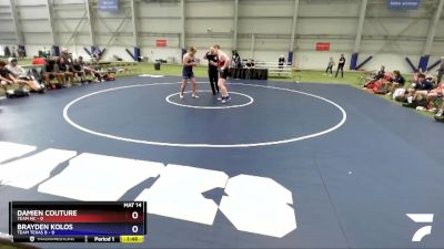 285 lbs Round 3 (8 Team) - Damien Couture, TEAM NC vs Brayden Kolos, Team Texas B