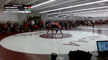 157 lbs Champ. Round 1 - Beau Robinson, MSU Moorhead vs Jovan Vukajlovic, Augsburg