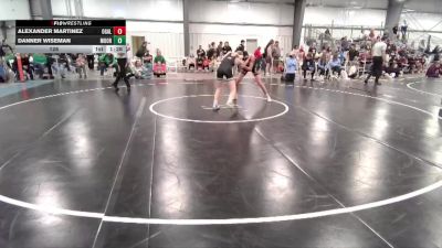 126 lbs Placement Matches (16 Team) - Alexander Martinez, Ogallala vs Danner Wiseman, Moorcroft