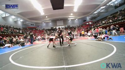 76 lbs Final - Asher Richards, ALL AMERICAN WRESTLING CLUB vs Josey Voss, Skiatook Youth Wrestling
