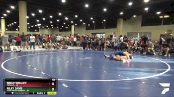 190 lbs Placement Matches (32 Team) - Riley Davis, Team Shutt Bowman vs Briar Whaley, TNWA #1