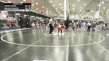 122 lbs Rr Rnd 1 - Braden Todora, Parkland - HS vs Amanuel Fisahaye, FredRo & Co