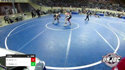 170 lbs Consi Of 4 - Ryder Early, Cache Wrestling Club vs Lubbock Drake, Warner Eagles Youth Wrestling