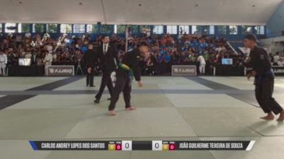 JOÃO GUILHERME TEIXEIRA DE SOUZA vs CARLOS ANDREY LOPES DOS SANTOS 2026 FJJ Rio Carioca