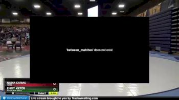 100 lbs Champ. Round 1 - Nadia Carias, Yuma vs Emmy Kiefer, Riverdale Ridge