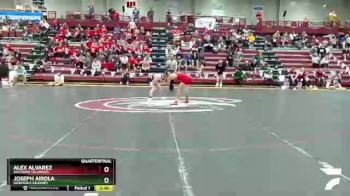 133 lbs Quarterfinal - Joseph Airola, Nebraska-Kearney vs Alex Alvarez, Western Colorado