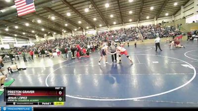 175 lbs Cons. Round 6 - Preston Graver, Spanish Fork vs Jesus Lopez, American Leadership Academy