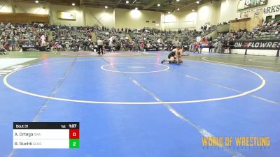 160 lbs Round Of 16 - Anthony Ortega, Swamp Monsters vs Braylin Ruchti, Salem Elite Mat Club