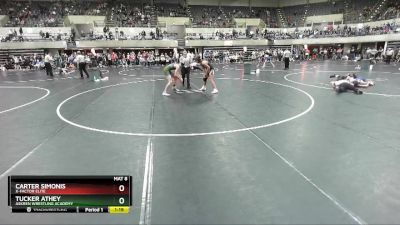 152 lbs Quarterfinal - Tucker Athey, Askren Wrestling Academy vs Carter Simonis, X-Factor Elite