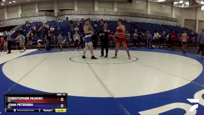 215 lbs Quarterfinal - Christopher Mijavec, OH vs John Petersen, MI