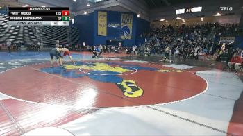 120 lbs Cons. Round 1 - Witt Wood, St Christopher vs Joseph Fortunato, St John Paul The Great