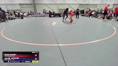 190 lbs Quarters & 1st Wb (16 Team) - Ryan Rainey, Texas Blue vs Kaleb Jackson, New Jersey