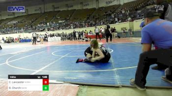 118 lbs Round Of 16 - Claire Lancaster, Norman JH vs Brooklyn Church, Broken Arrow Girls Junior High