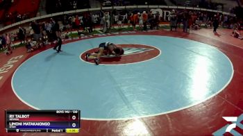 130 lbs Semifinal - Ry Talbot, Nevada vs Limoni Matakaiongo, Utah