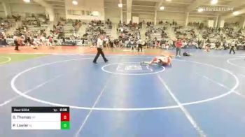 152 lbs Consi Of 32 #1 - George Thomas, NY vs Patrick Lawler, AL