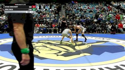 113 lbs Quarterfinal - Ryan Hirchert, Nampa vs Eric Bice, Slam