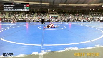 96 lbs Round Of 32 - Tristen Cross, Brushy Wrestling Club vs Isaiah Earls, Nashville Catholic Wrestling