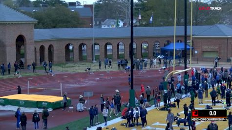 Men's 400m Championship, Heat 3