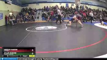 138 lbs Champ. Round 1 - Kyler Kuehne, Wilbur-Creston vs Wesley Martin, Kittitas