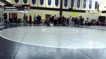 135lbs Champ. Round 3 - Aurora Hiebert, Kelso (Girls) vs Regen Minnis, Stevenson (Girls)