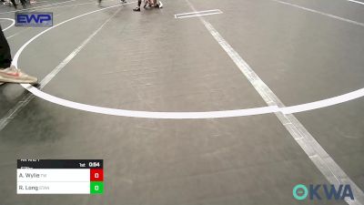 52 lbs Rr Rnd 1 - Arielle Wylie, Tuttle Wrestling vs Rhea Long, Standfast OKC