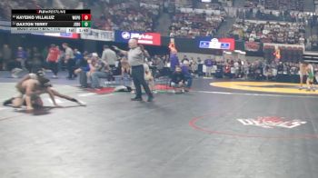 Quarterfinal - Kayeiko Villaluz, Wolf Point vs Daxton Terry, Jefferson (Boulder)