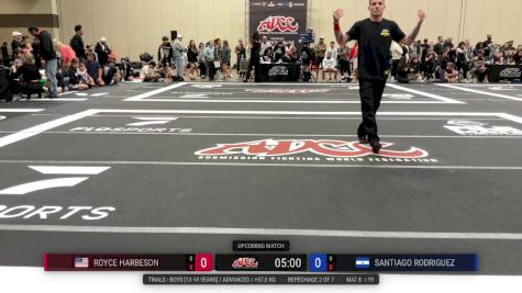Royce Harbeson vs Santiago Rodriguez 2025 ADCC Orlando Open/Youth Trials