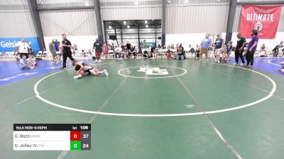 100 lbs Rr Rnd 2 - Gino Bozzi, Mat Assassins K8 B vs George Jolley IV, CT Whale K-8