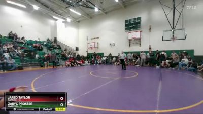 285 lbs Round 4 (6 Team) - Jared Taylor, Rawlins vs Zaryc Prosser, Riverton