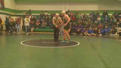 215 lbs Quarterfinal - Deagon King, Wright vs Brady Calmes, Glenrock