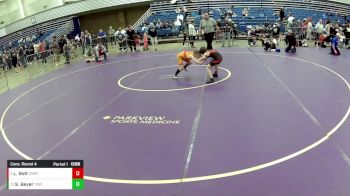 10U Boys - 67 lbs Cons. Round 4 - Luke Bolt, Center Grove Wrestling Club vs Samson Beyer, The Best Wrestler