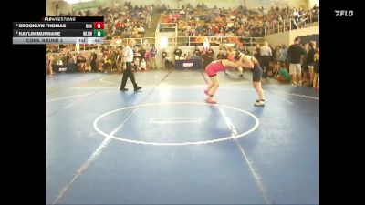 144 lbs Cons. Round 3 - Brooklyn Thomas, Boardman vs Kaylin Murnane, Wilmington Ladies Freestyle Wr