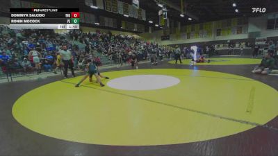 96 lbs Round 2 - Dominyk Salcido, Swarm Wrestling Club vs Ronin Mocock, Poway Elite