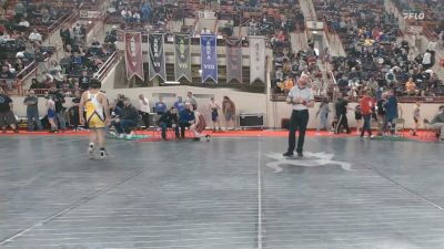 105_B lbs Round Of 16 - Mark Krebs, West Branch vs Shane Clark, Penn Trafford
