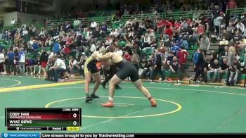 215 lbs Cons. Semi - Cody Fair, Washington (Massillon) vs Wyat Ripke, ARCHBOLD