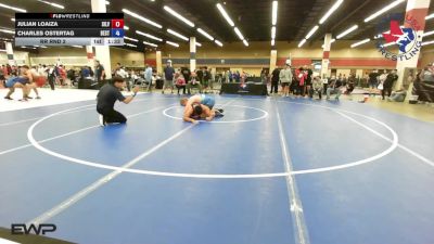 215 lbs Rr Rnd 2 - Julian Loaiza, Silverback Wrestling Fort Worth vs Charles Ostertag, Best Trained Wrestling