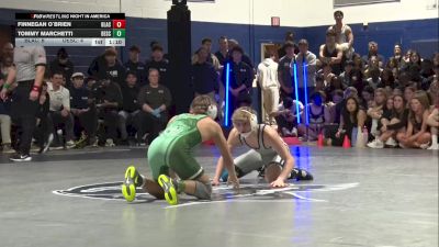 126 lbs Finnegan O`Brien, Blair Academy vs Tommy Marchetti, Delbarton School