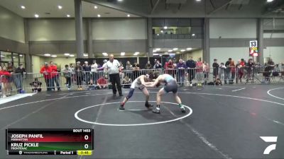 110 lbs Cons. Round 1 - Kruz Pickle, Frontenac vs Joseph Panfil, Manhattan