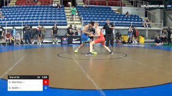 126 lbs Rnd Of 64 - Hunter Worthen, Iowa vs Ghassan Saleh, Connecticut