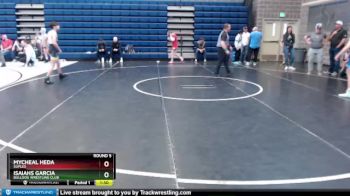 98 lbs Round 5 - Mycheal Heda, Suples vs Isaiahs Garcia, Bulldog Wrestling Club